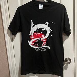 Dragon Ball Z Graphic T-shirt Men’s Sz Small Black